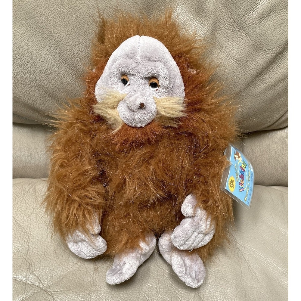 Orangutan Webkinz  HM417 New With Sealed unused code